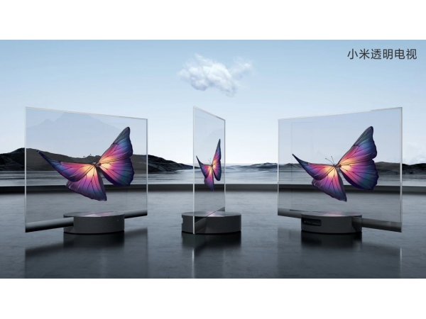 透明显示技术又出新高度，小米透明电视惊艳亮相，只有科幻电影里才会出现的场景